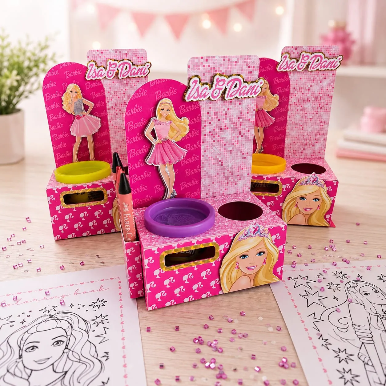 Cajita con Play-Doh