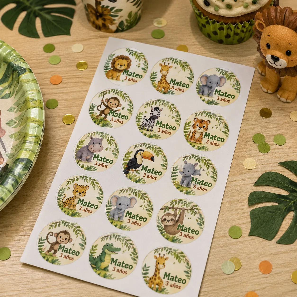 Stickers para dulces